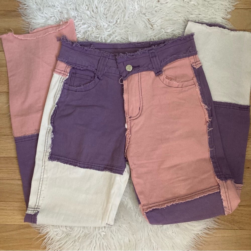 Patchwork Jeans